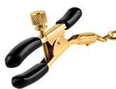 Fetish Fantasy Gold Chain Nipple Clamps